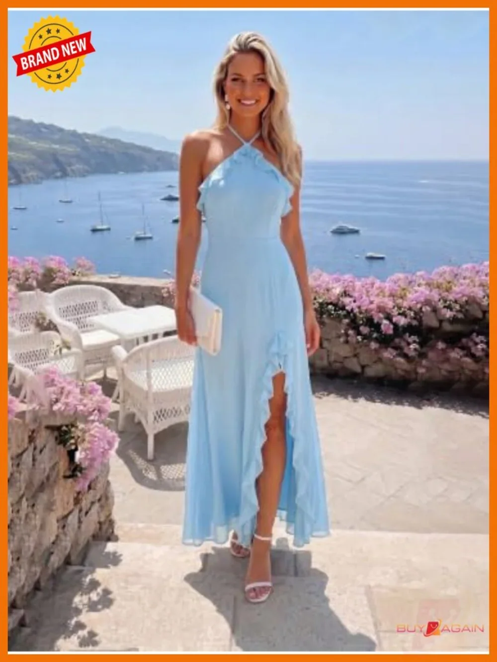 N/A elegant halter